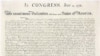High-resolution image of the United States Declaration of Independence (1823 facsimile of the engrossed copy)