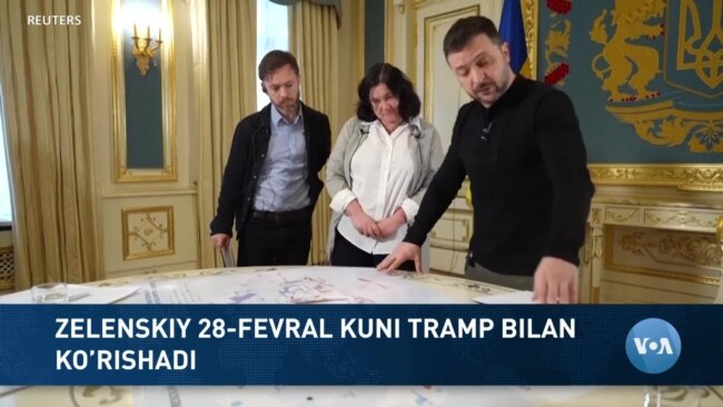 Xalqaro hayot - 26-fevral, 2025-yil - Zelenskiy Tramp bilan 28-fevral kuni ko’rishadi
