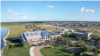 A view of Babcock Ranch's town center which includes a general store, fitness center, doctors’ offices, and day care center. (Courtesy Babcock Ranch)