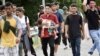 Venezuelan Migrants in Mexico Protest New US Border Policy 