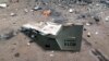 FILE - This undated photograph released by the Ukrainian military's Strategic Communications Directorate shows the wreckage of what Kyiv has described as an Iranian Shahed drone downed near Kupiansk, Ukraine. 