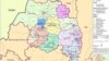 የአማራ ክልል ካርታ /ምንጭ የተመድ/