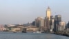 香港島景色（美國之音湯惠芸拍攝）