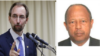 የተመድ የሰብዓዊ መብቶች ከፍተኛ ኮሚሽነር ዛይድ ራዓድ አል-ሁሴን(ግራ)እና በተመድ የጄኔቫ ቢሮ የኢትዮጵያ ቋሚ ተጠሪ አምባሳደር ነጋሽ ክብረት(ቀኝ)