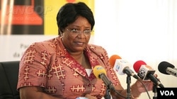 Angola Cabinda governor Aldina da Lomba