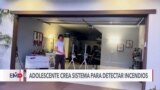 Un adolescente de California crea un sistema para detectar incendios