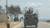 Uma caravana militar das Forças de Defesa da África do Sul patrulha Pemba. 5 de Agosto 2021
