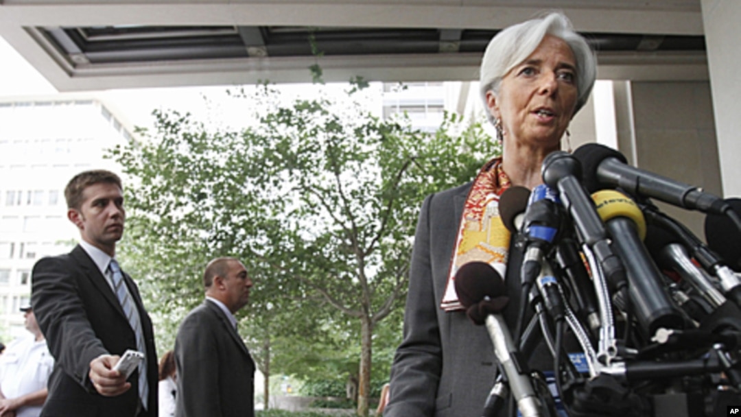 Christine Lagarde, shugabar asusun IMF.