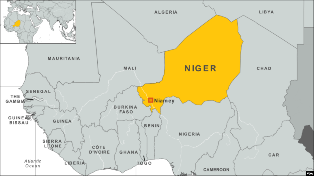 Niger map