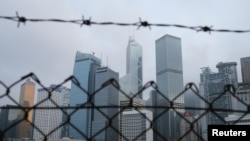 香港金融區。（2020年5月28日）