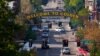 Light traffic moves along normally congested Washington Street Sept. 30, 2020, in Golden, Colo. 