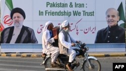  یک بیلبورد خوشامدگویی در لاهور