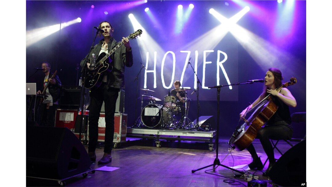 Andrew Hozier-Byrne of the band Hozier performs in concert during the Sweetlife Festival at Merriweather Post Pavilion on May 10, 2014, in Columbia, Maryland.