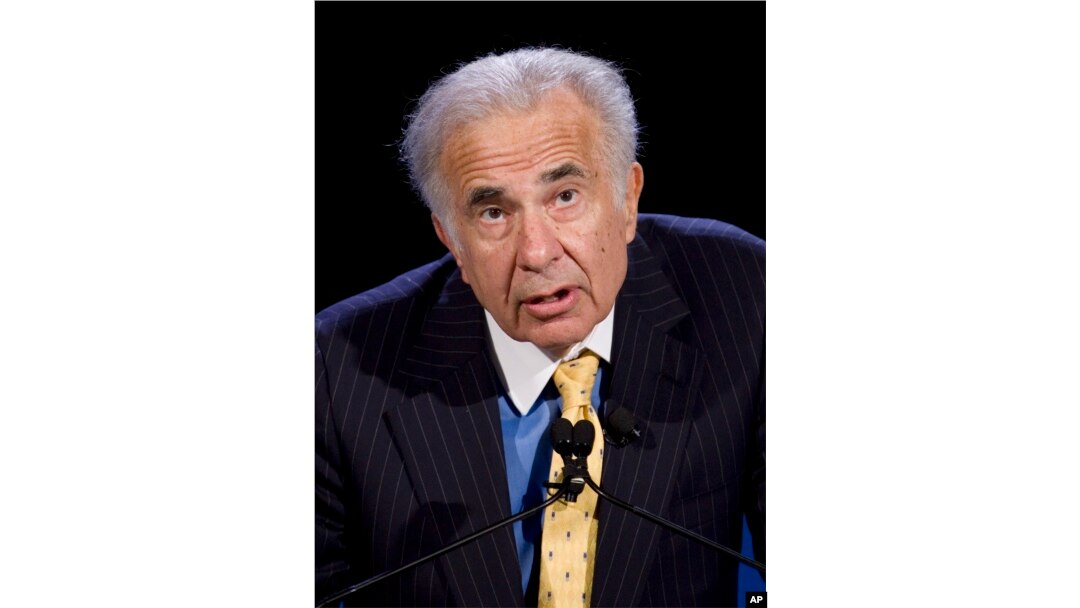 Multimillonario inversionista Carl Icahn.
