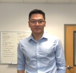 美國德州山姆休士頓州立大學政治系助理教授翁履中。（翁履中提供）