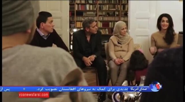 همسر جرج کلونی دفاع از قربانیان تجاوز و نسل کشی داعش را پذیرفت