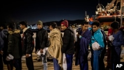 Baadhi ya wahamiaji nchini Libya