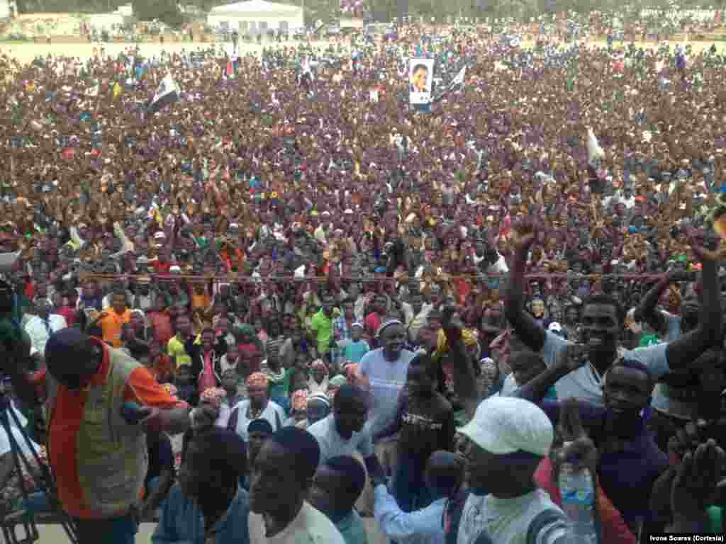 Afonso Dhlakama em Nampula