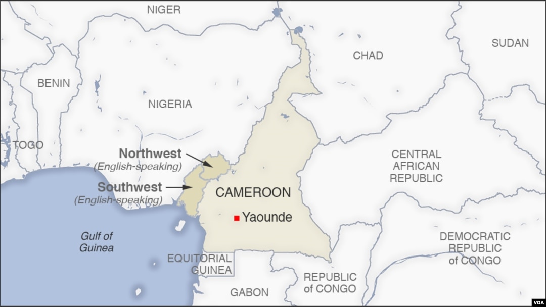 Northwest and Southwest regions, Cameroon