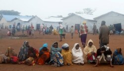 FILE - Refugees from the Democratic Republic of Congo are seen at Kyangwali camp, Uganda, March 19, 2018.
