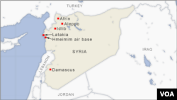 Ramani ya Syria