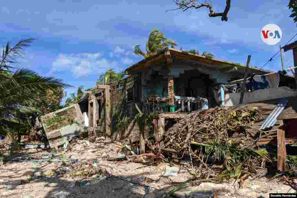 Durante un recorrido realizado por la Voz de América, los pobladores se quejaron de que por años han sido abandonados, y que no se ha realizado ningún plan de emergencia para fenómenos como Eta. Foto: Donaldo Hernández/VOA.