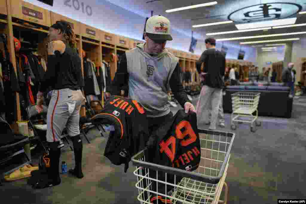 Doing The Laundry Spring Baseball