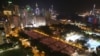 十多萬港人悼念六四燭光點亮維多利亞公園(香港蘋果日報圖片) 