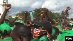 Zanu PF Supporters Attending A By-election Rally in Zimbabwe