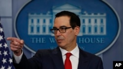 Treasury Secretary Steven Mnuchin 