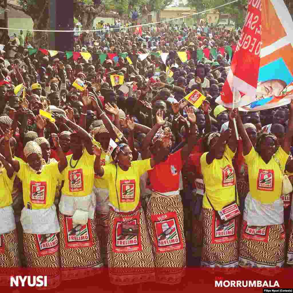 Filipe Nyusi em Morrumbala, província da Zambézia