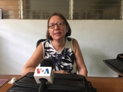 María Teresa Blandón, directora del Programa Feminista la Corriente, advierte que la intención del gobierno de Daniel Ortega es reforzar la censura. Foto de Daliana Ocaña, VOA.