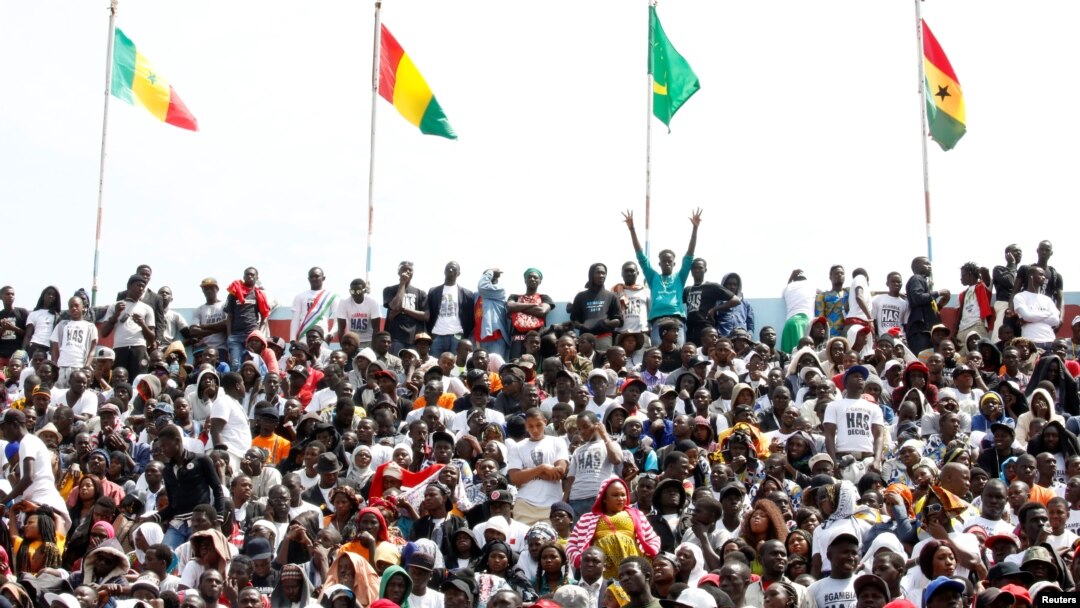 Mogoya bayan sabon shugaban Gambia Adama Barrow. 