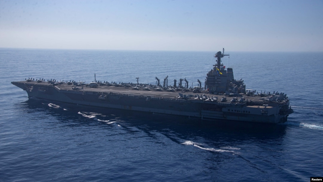 미 해군 ‘제럴드 포드(CVN 78)’ 항공모함이 10일 동지중해에 배치됐다. 