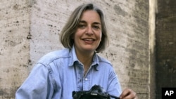 FILE - Associated Press photographer Anja Niedringhaus. 