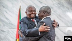 Armando Guebuza e Afonso Dhlakama