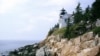 Bass Harbor Head lighthouse, built in 1858, on Maine’s rocky coast. (Carol M. Highsmith)