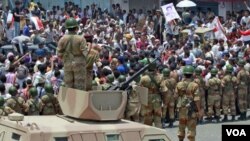 Los estadounidenses apoyan cambios como en Yemen, donde el gobierno cuestionado es un aliado de Estados Unidos.
