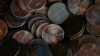Pennies are shown on Feb. 10, 2025, in Richardson, Texas.