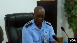 Comandante provincial da polícia António José Bernardo