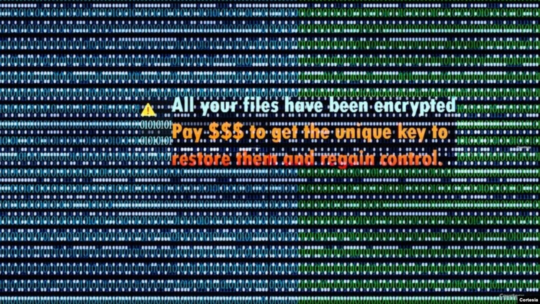 Ilustración del ciberataque de ransomware. [Foto de archivo]