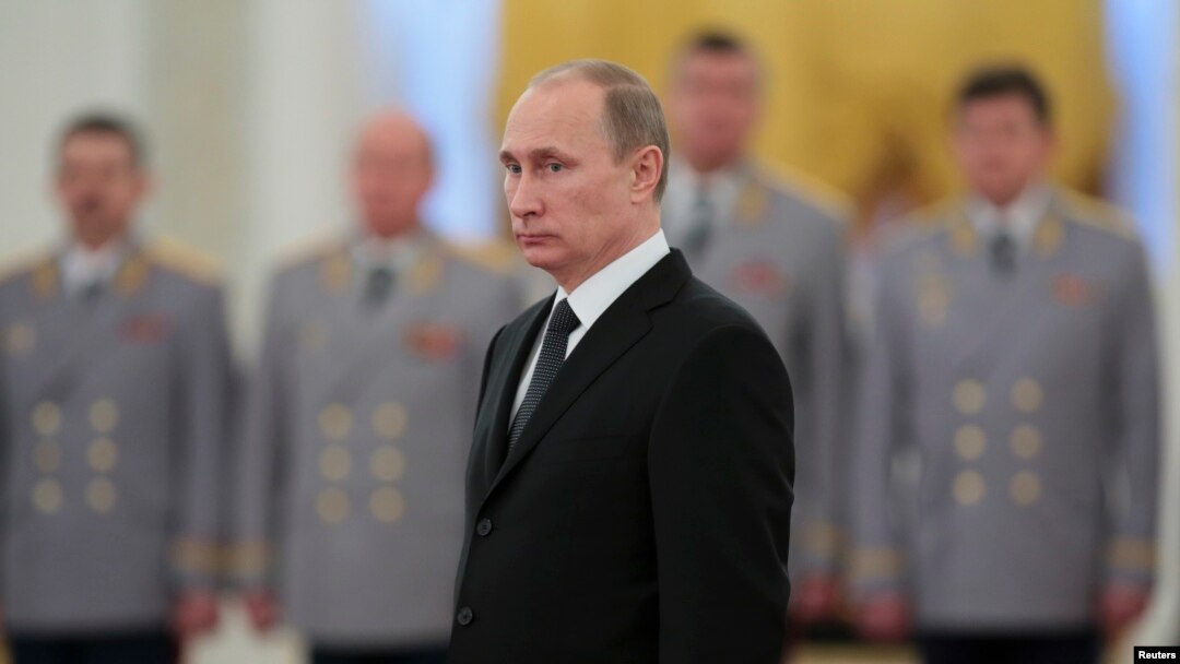 Russia's President Vladimir Putin at the Kremlin in Moscow, Nov. 19, 2013