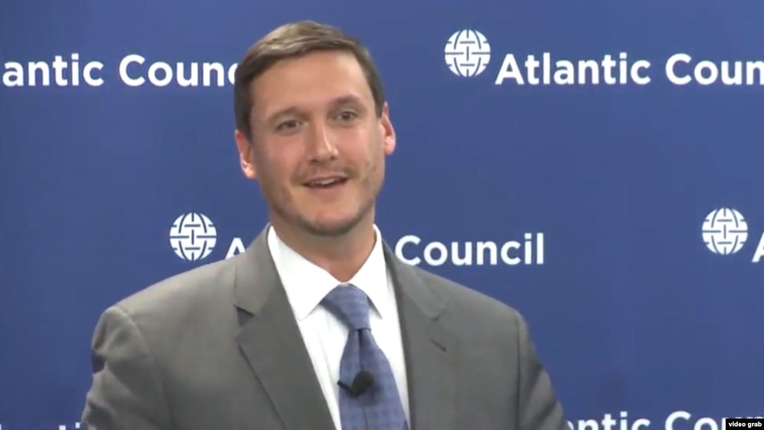 Tom Bossert, a fellow at the Atlantic Council, participates in a 2013 panel discussion on cyber security at the Atlantic Council.