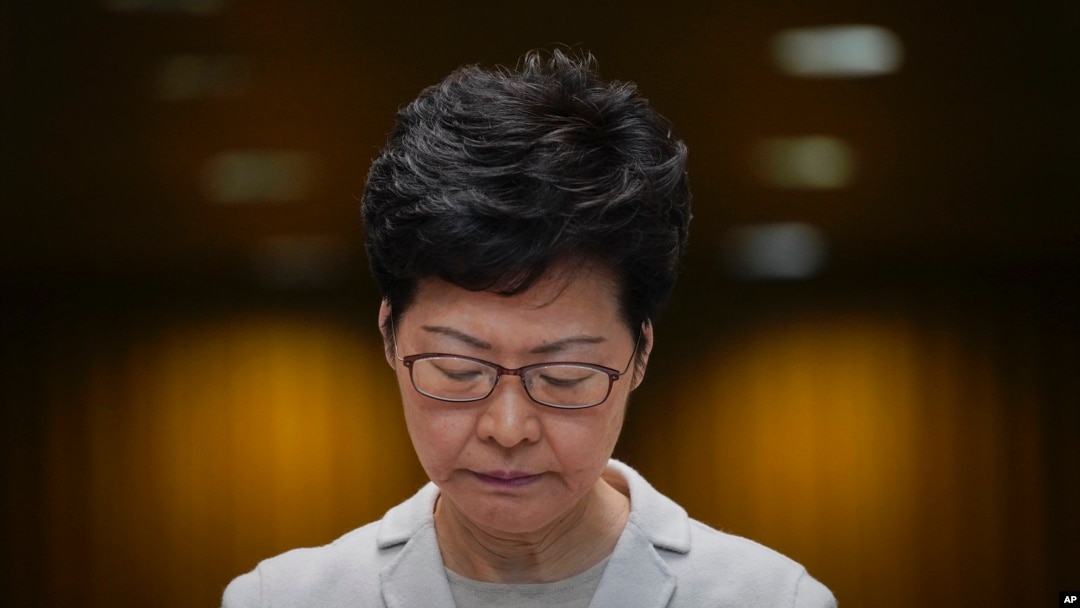 香港特首林鄭月娥。