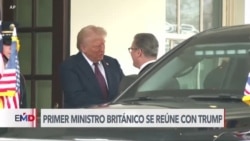 Trump y primer ministro de Reino Unido abordan conflicto en Ucrania