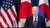 Biden se reúne con líderes de Corea del Sur y Japón, elogia cooperación entre tensiones por Corea del Norte